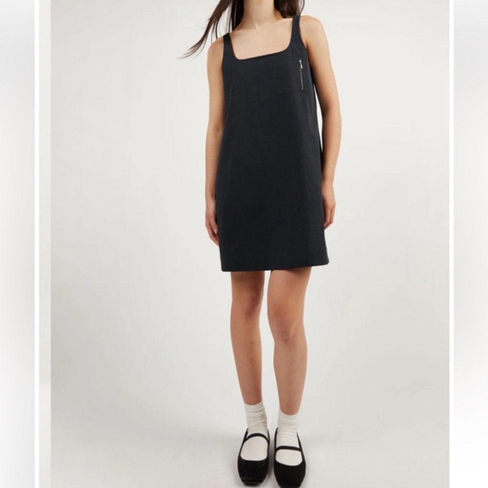 Oak and Fort Nylon Cotton Mini Dress